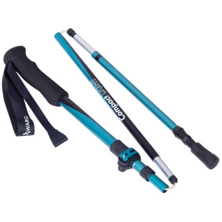 Bastoncini da trekking Warg Compact Light nero/blu black/blue