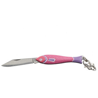 Coltello chiudubile Mikov Rybička 130-NZn-1/PINK