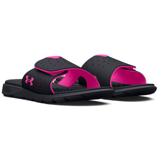 Pantofole da donna Under Armour W Ignite 7 SL nero Black / Black / Rebel Pink