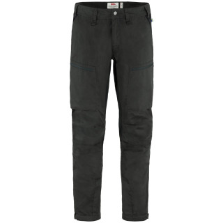 Pantaloni da uomo Fjällräven Abisko Lite Trekking Trs M Reg grigio scuro Dark Grey