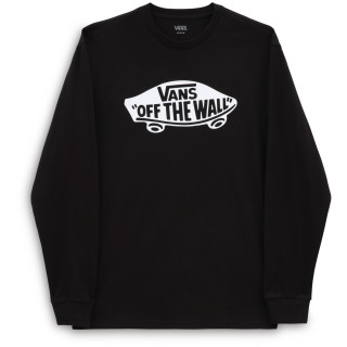 Maglietta da uomo Vans OTW Board LS-B nero Black/White