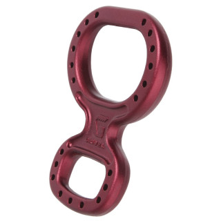 Discensore a otto Grivel 2x8 Belayer rosso