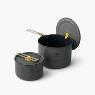 Set di pentole Sea to Summit Frontier UL Two Pot Set 2P grigio