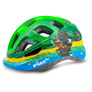 Casco da ciclismo per bambini R2 Bunny verde