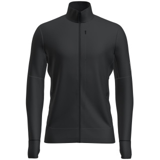 Felpa funzionale da uomo Icebreaker M Mer 260 Quantum IV LS Zip nero Black