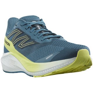 Scarpe da corsa da uomo Salomon Aero Blaze blu Blue Ashes / Sunny Lime / Dark Sapphire