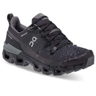 Scarpe da trekking da donna On Running Cloudwander Waterproof nero/grigio Black/Eclipse