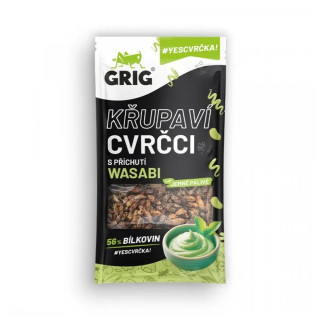 Grilli commestibili Grig Grilli al wasabi 13 g