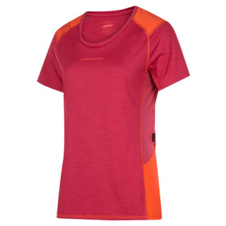 Maglietta da donna La Sportiva Compass T-Shirt W rosa Velvet/Cherry Tomato