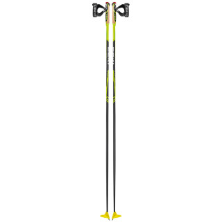 Bastoncini da sci Leki CC 450 nero/verde neonyellow-black-white