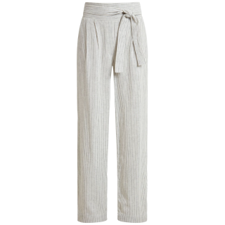 Pantaloni da donna Craghoppers Ophelia Trouser beige Stone Stripe