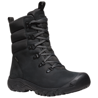 Stivali invernali da donna Keen Greta Tall Boot Wp Women nero black/black