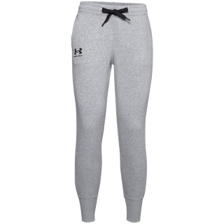 Pantaloni da tuta da donna Under Armour Rival Fleece Joggers grigio Steel Medium Heather / Black / Black