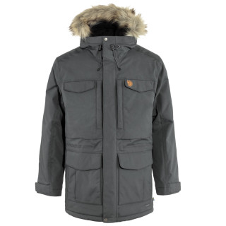 Giacca invernale da uomo Fjällräven Nuuk Parka M grigio Basalt