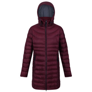 Cappotto invernale da donna Regatta Andel III rosso scuro Burgundy(Seal Grey)