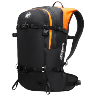 Zaino da valanga Mammut Free 28 Removable Airbag 3.0 nero/arancio 5010 BLACK