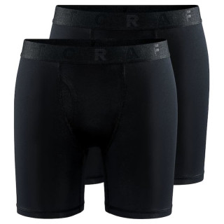 Boxer da uomo Craft Core Dry 6" 2-pack nero Black