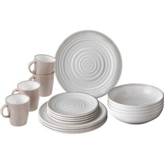 Set di stoviglie Brunner Savana Lunch Box bianco