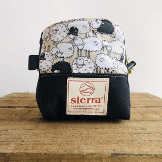 Sacchetto porta magnesite SIERRA Climbing Cube Black Sheep nero