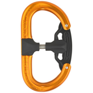 Moschettone AustriAlpin Fifty-Fifty Autolock arancione orange