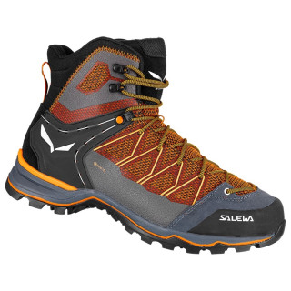 Scarpe da uomo Salewa Ms Mtn Trainer Lite Mid Gtx nero/arancio BlackOut/Carrot