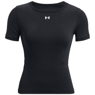 Maglietta sportiva da donna Under Armour Train Seamless SS nero Black / / White