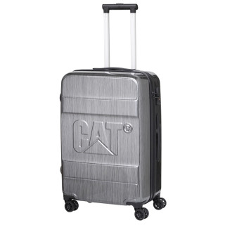 Valigia con ruote Caterpillar Cargo L argento Brushed Silver