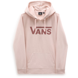 Felpa da donna Vans WM DROP V LOGO HOODIE-B rosa SEPIA ROSE