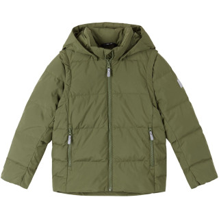 Giacca invernale per ragazzi Reima Porosein verde Khaki Green