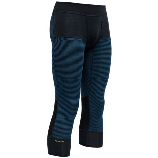 Pantaloni termici da uomo Devold Tuvegga Sport Air Man 3/4 Long Johns blu Flood