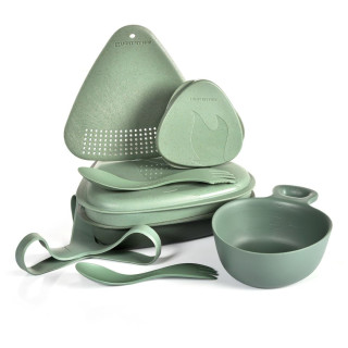 Set di stoviglie Light My Fire Outdoor MealKit verde sandygreen