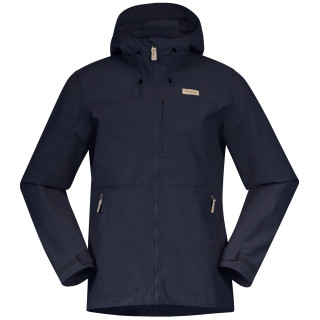 Giacca da uomo Bergans Nordmarka Leaf Light Wind Jacket Men blu scuro Navy Blue