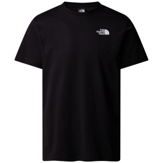 Maglietta da uomo The North Face M Vertical Ss Tee nero TNF BLACK