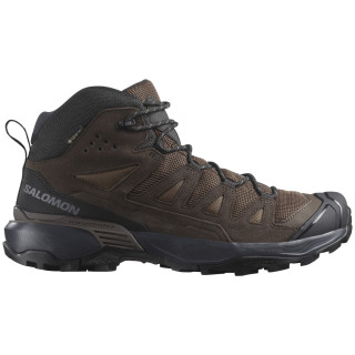 Scarpe da uomo Salomon X Ultra 360 Leather Mid Gore-Tex marrone Dark Earth / Delicioso / Castlerock