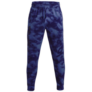 Pantaloni da tuta da uomo Under Armour Rival Terry Novelty Jgr blu Sonar Blue / Deep Periwinkle / Black