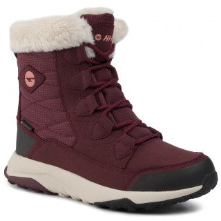 Stivali invernali da donna Hi-Tec Mestia Mid Wp Wo'S rosa Dark Rose/Watermelon Red/Beige