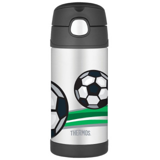 Thermos per bambini Thermos Funtainer nero Football