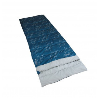 Sacco a pelo rettangolare Vango Kanto Single blu scuro Moroccan Blue Print