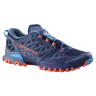 Scarpe da uomo La Sportiva Bushido III blu scuro Deep Sea/Cherry Tomato