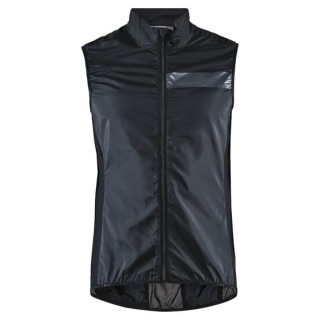 Gilet da ciclismo da uomo Craft Essence Light Wind nero black