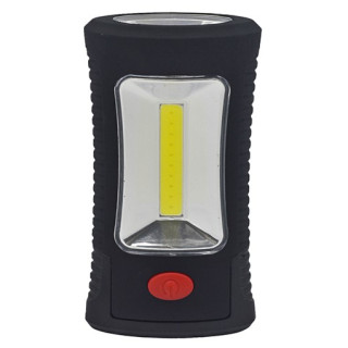 Torcia LED Solight 3W COB + 3 SMD LED nero