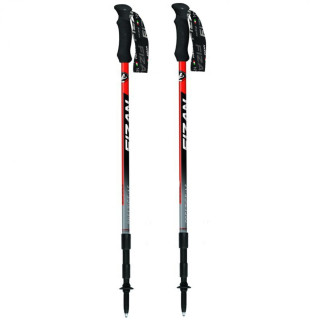 Bastoncini da trekking Fizan Prestige Antishock rosso red