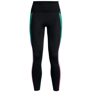 Leggings da donna Under Armour SpeedPocket Ankle Tight nero/blu Black / Neptune / Reflective