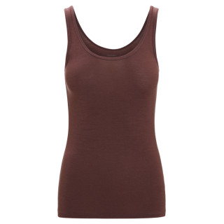 Canotta da donna Icebreaker Wmns Siren Tank marrone scuro Umber