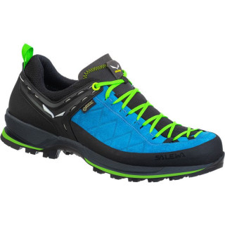 Scarpe da uomo Salewa Ms Mtn Trainer 2 Gtx blu BlueDanube/FluoGreen