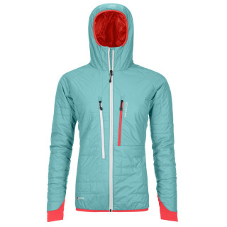 Giacca da donna Ortovox Swisswool Piz Boe Jacket W azzurro ice waterfall