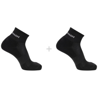 Calze Salomon Evasion Ankle 2-Pack nero BLACK / BLACK