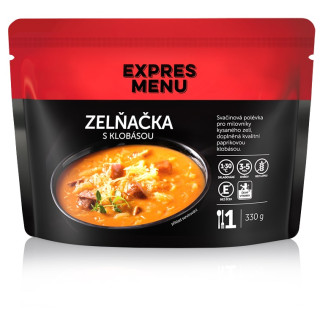 Zuppa Expres menu Zuppa di crauti con salsiccia