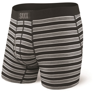 Boxer Saxx Ultra Boxer Brief Fly Black Crew Stripe nero/grigio BlackCrewStripe