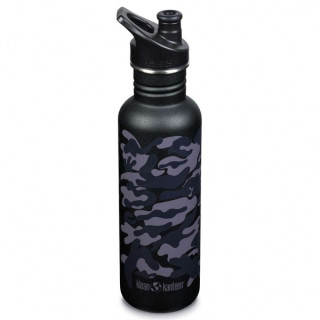 Borraccia Klean Kanteen Classic 800 ml Sport Cap nero